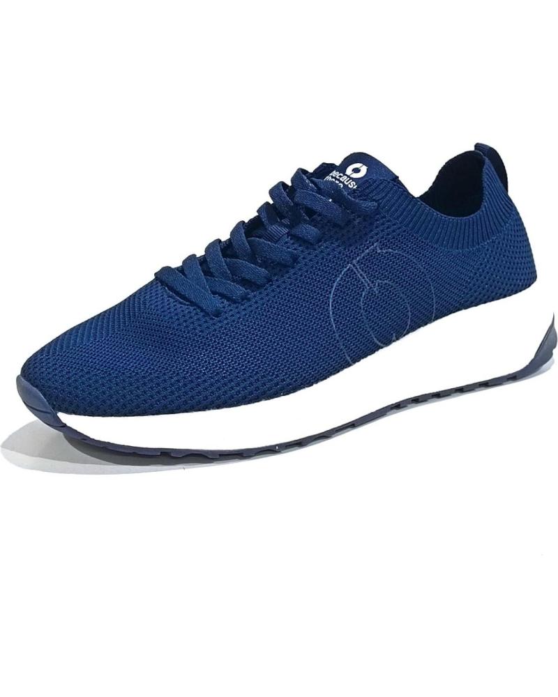Deportivas de Hombre ECOALF DEPORTIVO CASUAL DE MATERIAL RECICLADO CON SUELA DE GOMA AZUL