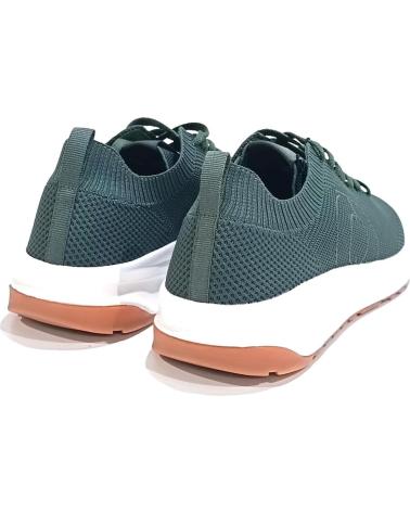 Deportivas de Hombre ECOALF DEPORTIVO CASUAL DE MATERIAL RECICLADO CON SUELA DE GOMA KAKI