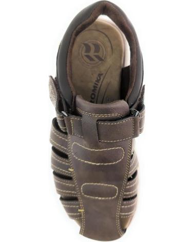Sandalias de Hombre  74R0031002 MARRON