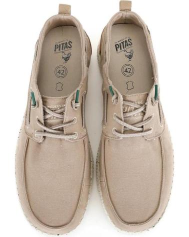 Schuhe für Herren WALK IN PITAS NAUTICO PITAS WP150 JACK 57 BEIGE BEIGE