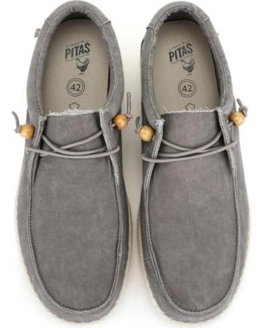 Nauticos de Hombre y Niño WALK IN PITAS WP150-WALLBY CANVAS GRIS