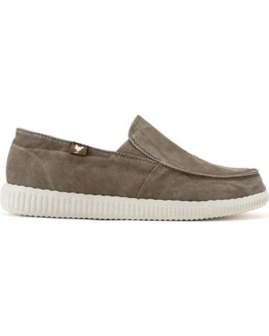 Zapatos de Hombre WALK IN PITAS WP150-SLIP ON CANVAS TAUPE