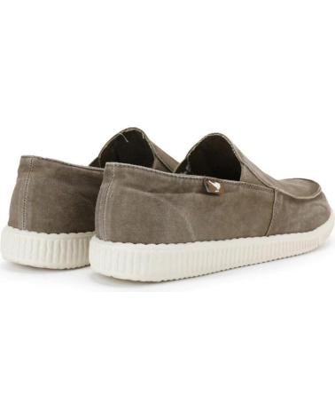 Zapatos de Hombre WALK IN PITAS WP150-SLIP ON CANVAS TAUPE