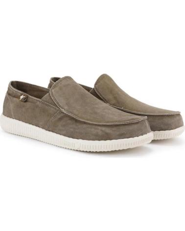Zapatos de Hombre WALK IN PITAS WP150-SLIP ON CANVAS TAUPE
