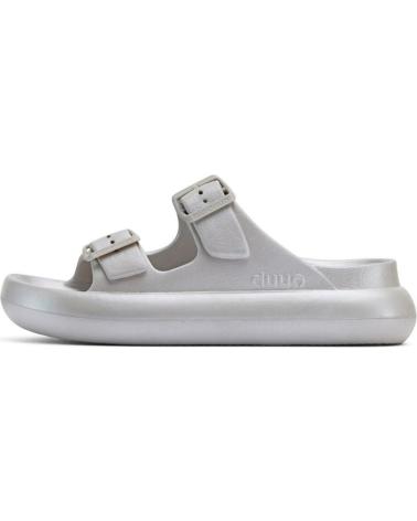 Sandalias de Mujer DUUO CHANCLA DUOCURVI COLOR PLATA 10778 PLATEADO