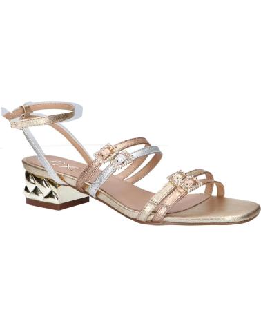 Sandalias de Mujer EXE KATY-237 METALLIC GOLD SILVER