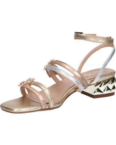 Sandalias de Mujer EXE KATY-237 METALLIC GOLD SILVER