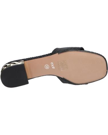 Sandalias de Mujer EXE KATY-257 RAFFIA BLACK