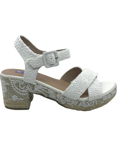 Sandalias de Mujer MANDARINA CUNAS NOVIA NELCY BLANCO