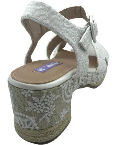 Sandalias de Mujer MANDARINA CUNAS NOVIA NELCY BLANCO