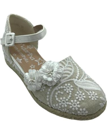 Sandalias-De-Niña-MANDARINA-ESPARTENAS-NINA-CEREMONIA-CHANEL-BLANCO