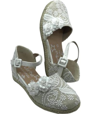 Sandalias-De-Niña-MANDARINA-ESPARTENAS-NINA-CEREMONIA-CHANEL-BLANCO