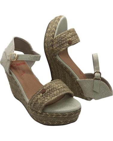 Sandalias de Mujer MANDARINA SANDALIA CUNA MUJER 717DF ORO