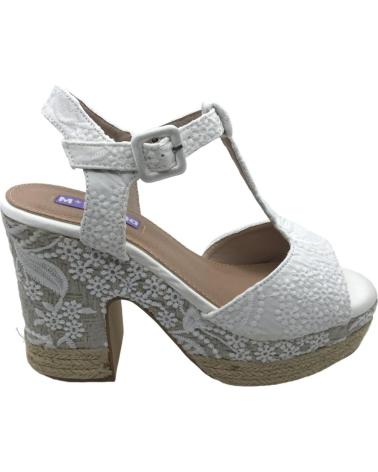 Sandalias de Mujer MANDARINA CUNAS NOVIA PATRICIA BLANCO