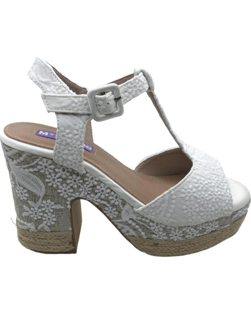 Sandalen für Damen MANDARINA CUNAS NOVIA PATRICIA BLANCO