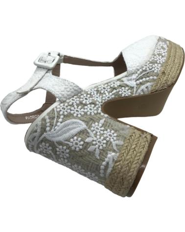 Sandalen für Damen MANDARINA CUNAS NOVIA PATRICIA BLANCO