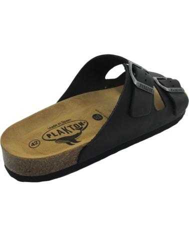 Sandales pour Homme PLAKTON CHANCLA BIO PIEL HOMBRE 175857 NEGRO