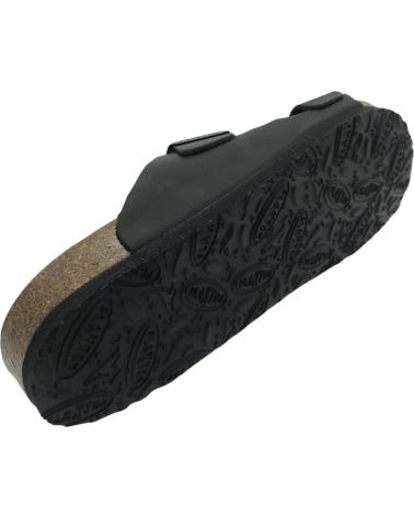 Sandales pour Homme PLAKTON CHANCLA BIO PIEL HOMBRE 175857 NEGRO