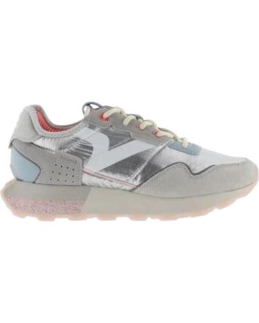 Deportivas de Mujer VICTORIA DEPORTIVOS CASUAL WING POP METAL 8803107 PLATA