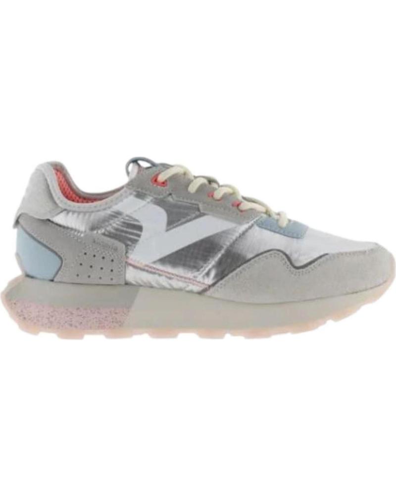 Deportivas de Mujer VICTORIA DEPORTIVOS CASUAL WING POP METAL 8803107 PLATA