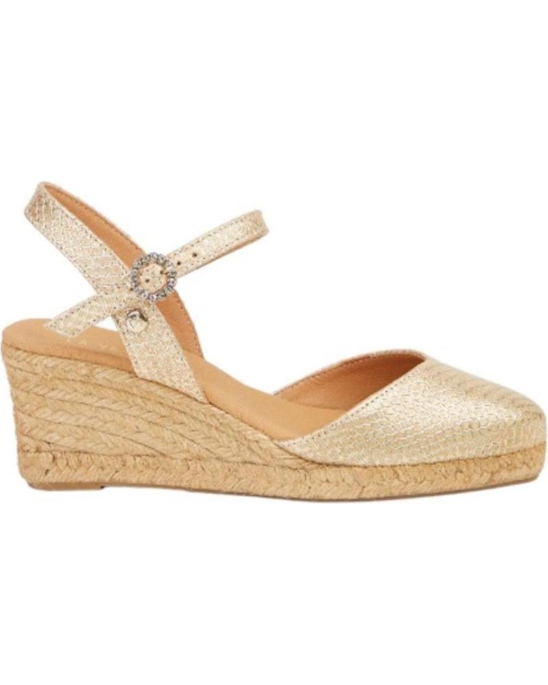 Sandalen für Damen LA VALETA ALPARGATAS ORO