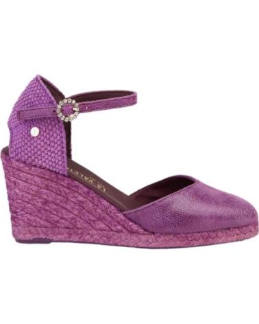 Sandalias de Mujer LA VALETA ALPARGATAS MORADAS MORADO