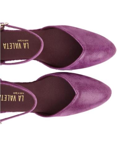 Sandalias de Mujer LA VALETA ALPARGATAS MORADAS MORADO