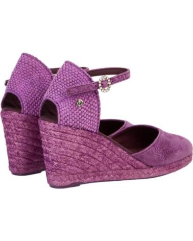 Sandalias de Mujer LA VALETA ALPARGATAS MORADAS MORADO