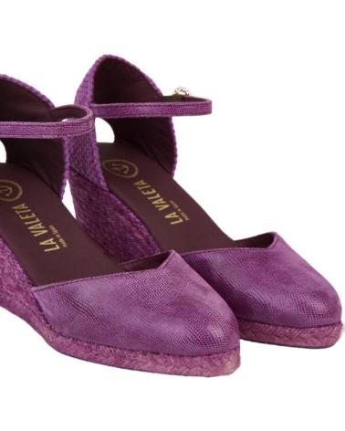 Sandalias de Mujer LA VALETA ALPARGATAS MORADAS MORADO