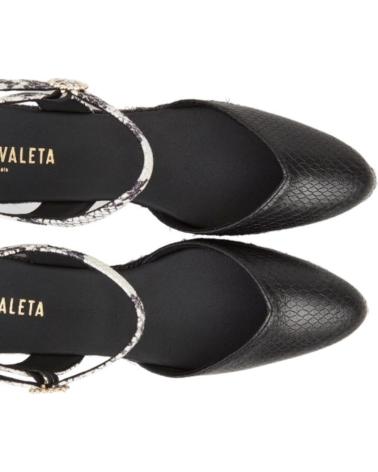 Sandalias de Mujer LA VALETA ALPARGATAS NEGRAS NEGRO