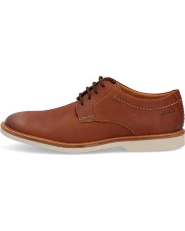 Zapatos de Hombre CLARKS ATTICUS LTLACE 26172070 MARRN MARRóN