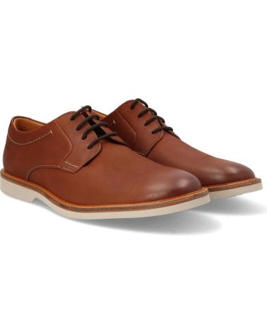 Zapatos de Hombre CLARKS ATTICUS LTLACE 26172070 MARRN MARRóN