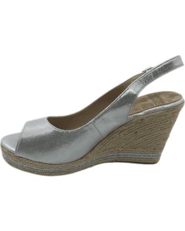 Sandalias de Mujer MANDARINA CUNA ESPARTENA MUJER SHOES 1926DF PLATA