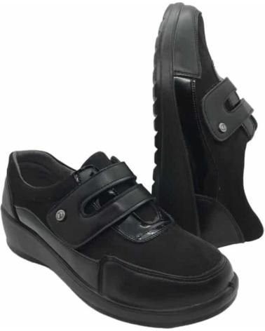 Scarpe-De-Mujer-MYSOFT-ZAPATO-CONFORT-MUJER-22M663-N-NEGRO