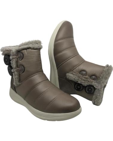 Botines-De-Mujer-MYSOFT-BOTIN-PELO-MUJER-23M565-TAUPE