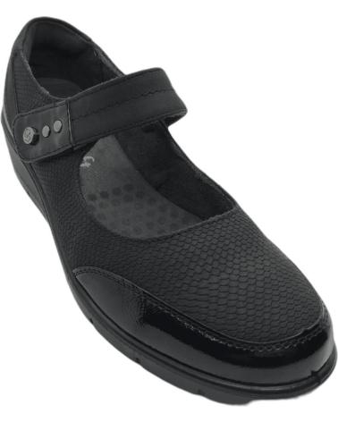 Zapatos de Mujer MYSOFT ZAPATO CONFORT MUJER 21M503 NEGRO