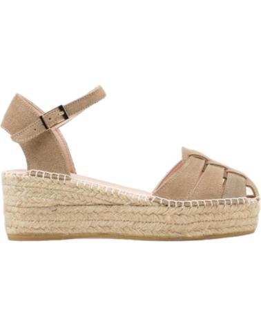 Sandalias de Mujer MACARENA ALPARGATAS EN COLOR PARA TAUPE