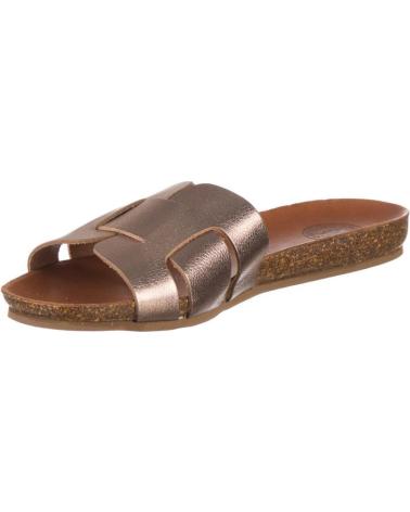Sandali per Donna CORONEL TAPIOCCA SANDALIAS PLANAS CT404 MUJER ORO DORADO