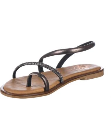 Sandalias de Mujer PORRONET SANDALIAS PLANAS 3011 MUJER PLOMO PLATEADO