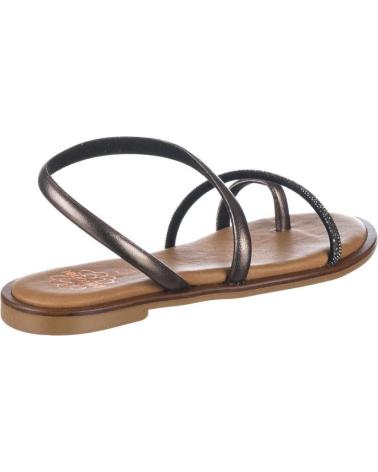 Sandalias de Mujer PORRONET SANDALIAS PLANAS 3011 MUJER PLOMO PLATEADO