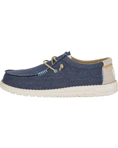 Nauticos-De-Hombre-HEY-DUDE-HOMBRE-MOCASINES-WALLY-COASTLINE-JUTE-MARINO-VARIOS-COLORES