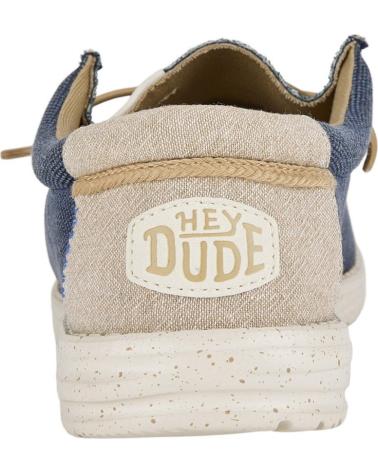 Nauticos-De-Hombre-HEY-DUDE-HOMBRE-MOCASINES-WALLY-COASTLINE-JUTE-MARINO-VARIOS-COLORES