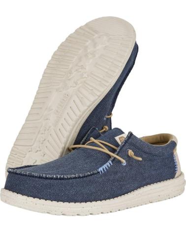 Nauticos-De-Hombre-HEY-DUDE-HOMBRE-MOCASINES-WALLY-COASTLINE-JUTE-MARINO-VARIOS-COLORES