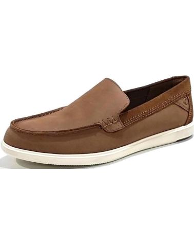 Zapatos-De-Hombre-CLARKS-ZAPATO-MOCASIN-DE-PIEL-CON-SUELA-DE-GOMA-TAN