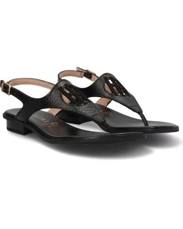 Sandali-De-Mujer-HISPANITAS-SANDALIA-PLANA-BLACK