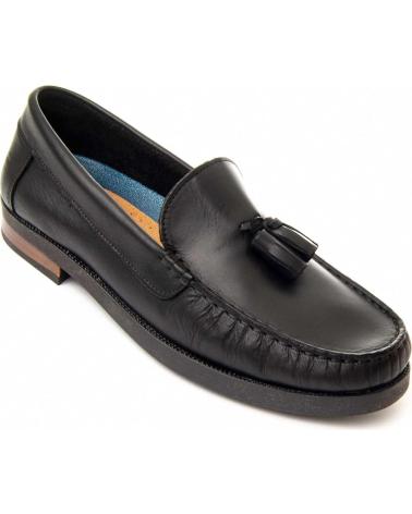 Mocasines de Hombre PURAPIEL MOCCA6 BLACK