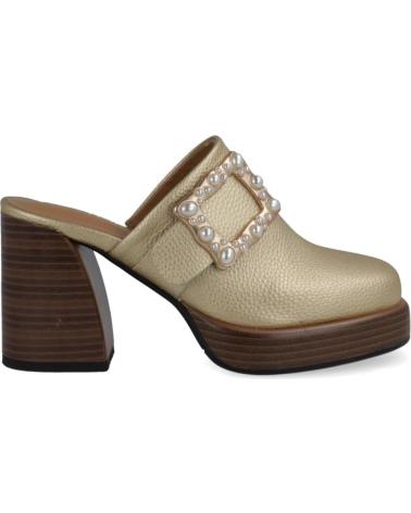 Sandali per Donna NOA HARMON ZUECO CERRADO PARA MUJER 9676 COLOR ORO