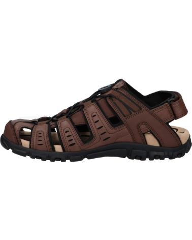 Sandálias-De-Hombre-GEOX-U4524C-000ME-U-STRADA-C6006-DK-BROWN