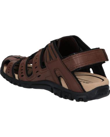 Sandálias-De-Hombre-GEOX-U4524C-000ME-U-STRADA-C6006-DK-BROWN