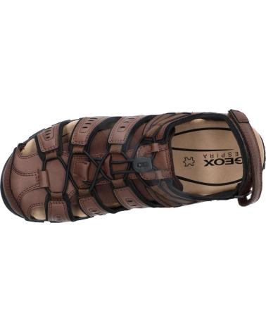 Sandálias-De-Hombre-GEOX-U4524C-000ME-U-STRADA-C6006-DK-BROWN